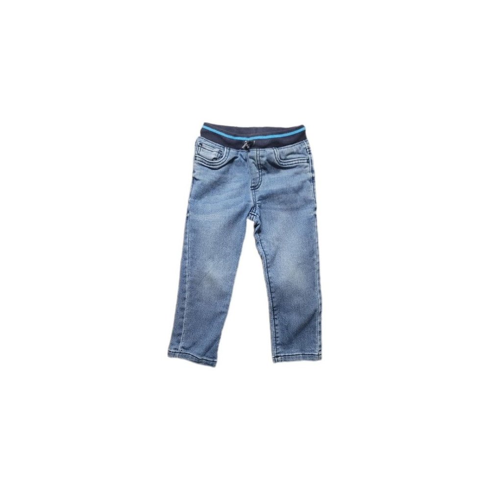 Okie Dokie, 3T, Jeans with Drawstring waist, Blue